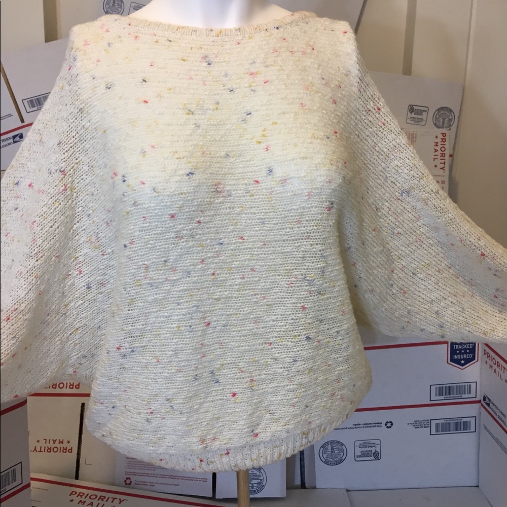 LA Hearts Speckled Yarn Knit Top